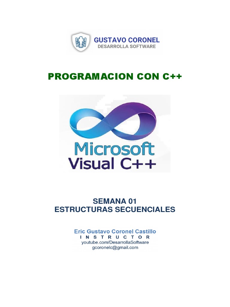 Programación en C++: Estructuras Secuenciales | PDF | Java (lenguaje de ...