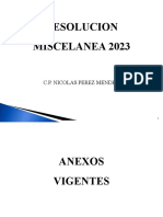 Resolucion Miscelanea 2023: C.P. Nicolas Perez Mendez