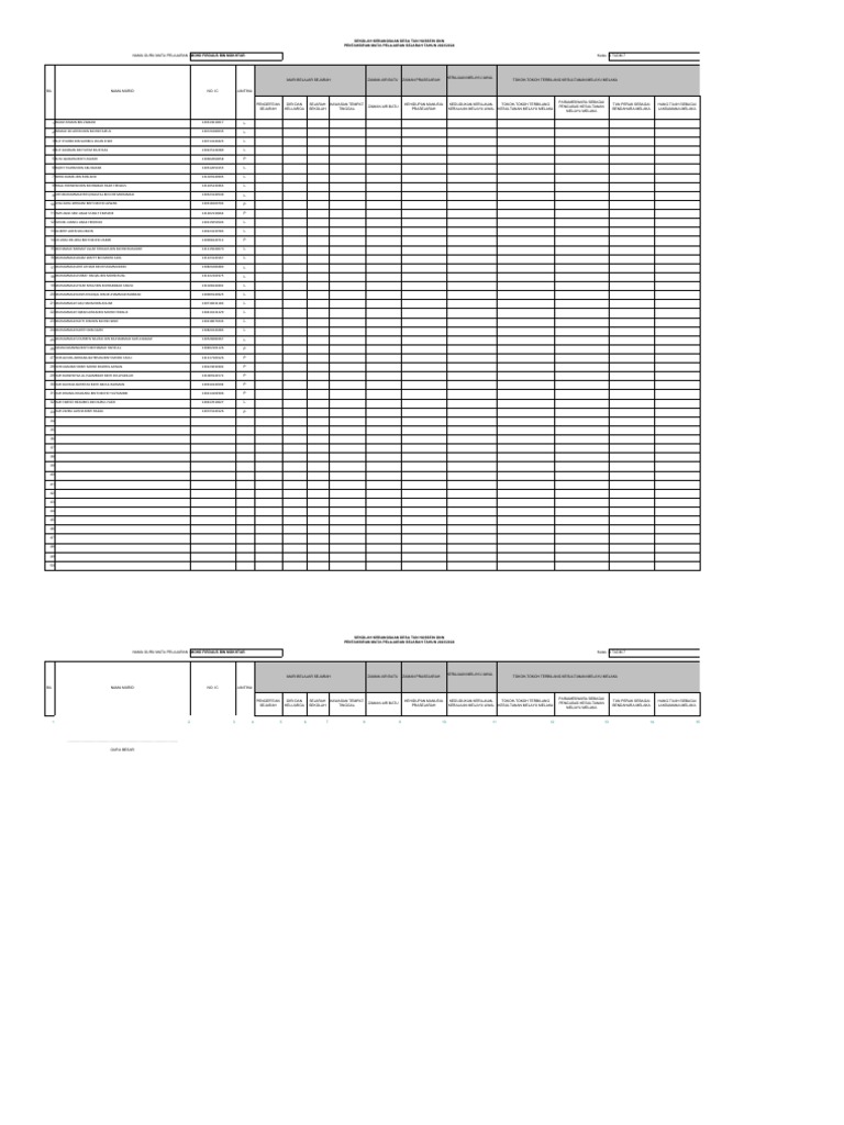 BORANG TRANSIT PBD Sejarah TAHUN 4  PDF