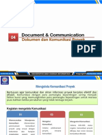 Document & Communication: Dokumen Dan Komunikasi Proyek