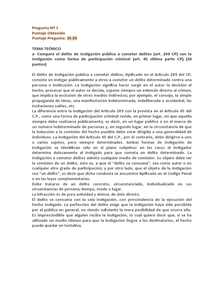 Comparativa de Delitos de Instigación y Cheques Sin Fondos | PDF ...