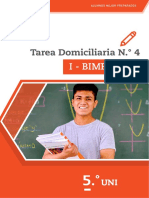 Tarea Domiciliaria N.° 4: I - Bimestre