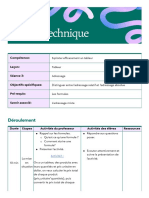 Fiche Technique: Déroulement