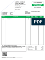 Pagos de cuotas y recargos por vivienda en proyecto inmobiliario