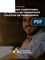 Curso para Condutores de Veículo de Transporte Coletivo de Passageiros