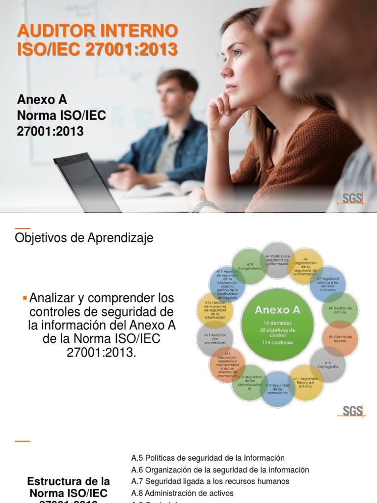 Controles de Seguridad ISO 27001 Anexo A | PDF | La seguridad ...