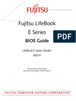 Fujitsu LifeBook E8310 BIOS Guide