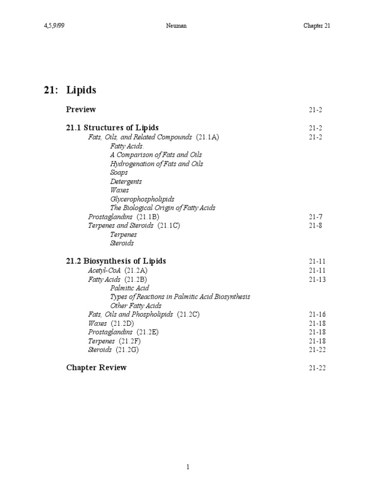 Lipids | PDF | Triglyceride | Lipid