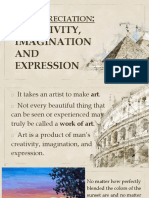 2 Arts 1100 Creativity Imagination and Expression