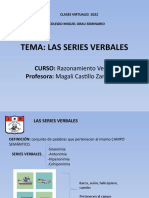 Las Series Verbales