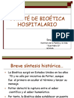 Comité de Bioética Hospitalario: Dra. Rosa Zacca