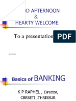 Good Afternoon & Hearty Welcome: To A Presentation On