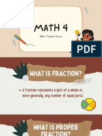 Grade 4 Fractions
