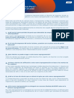 Programa "Reactiva Perú": Decreto de Urgencia #011-2022