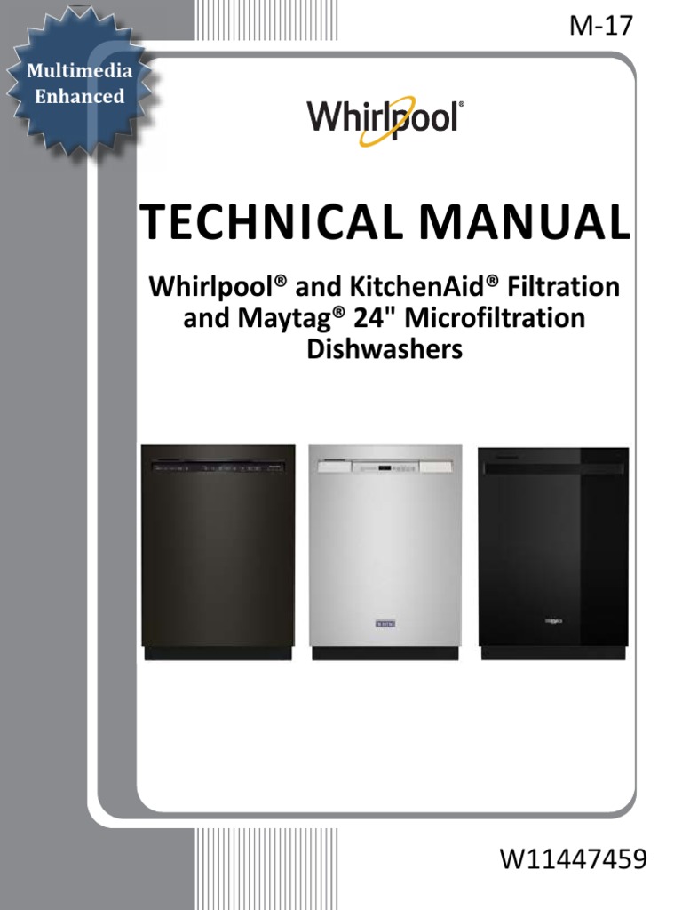 Technical Manual Whirlpool® and Kitchenaid® Filtration and Maytag® 24" Microfiltration