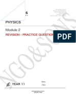 Physics: Revision - Practice Questions