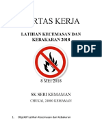 Kertas Kerja Fire Drill