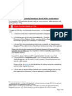 PSG Checklist