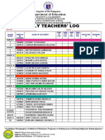 Malipay ES Daily Logs