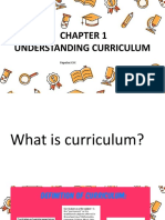 Understanding Curriculum: Repoter:XXX