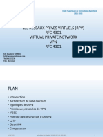 Les Reseaux Prives Virtuels (RPV) RFC 4301 Virtual Private Network VPN RFC 4301