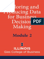 Exploring and Producing Data For Business Decision Making Module 2