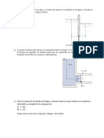 Una Compuerta de 2m de Alto y 2 Metros de Ancho Es Mostrado en La Figura. Calcular La