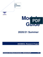 6535BESL 2021 SUM - Module Guide