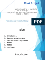 La Communication Série Et Parallele Entre Duex PC Les Protocole de Communication Avec RS232 Et RS422