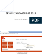 Sesión Simulador 15 Noviembre 2013