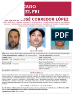 Buscado Por El Fbi: Emilio José Corredor López