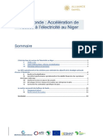 Actes de La Table Ronde Électricité Au Niger