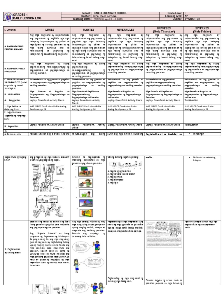 3RD Q.DLL W8 | PDF