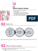 2.5 Within-Subjects Design