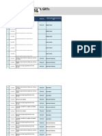 Programa Y Control GRTS: Actividad