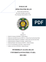 Kelompok 10 - Pai 1 - Makalah Aspek Politik Islam