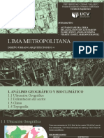 Lima Metropolitana: Diseño Urbano Arquitectonico 4
