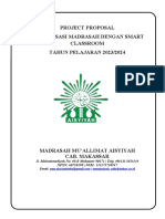 Project Proposal Digitalisasi Madrasah Dengan Smart Classroom TAHUN PELAJARAN 2023/2024