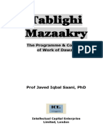 Tablighi Mazaakry: The Programme & Contents of Work of Dawah