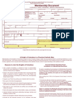 Membership - Document Form - 100 Fillable v03 15