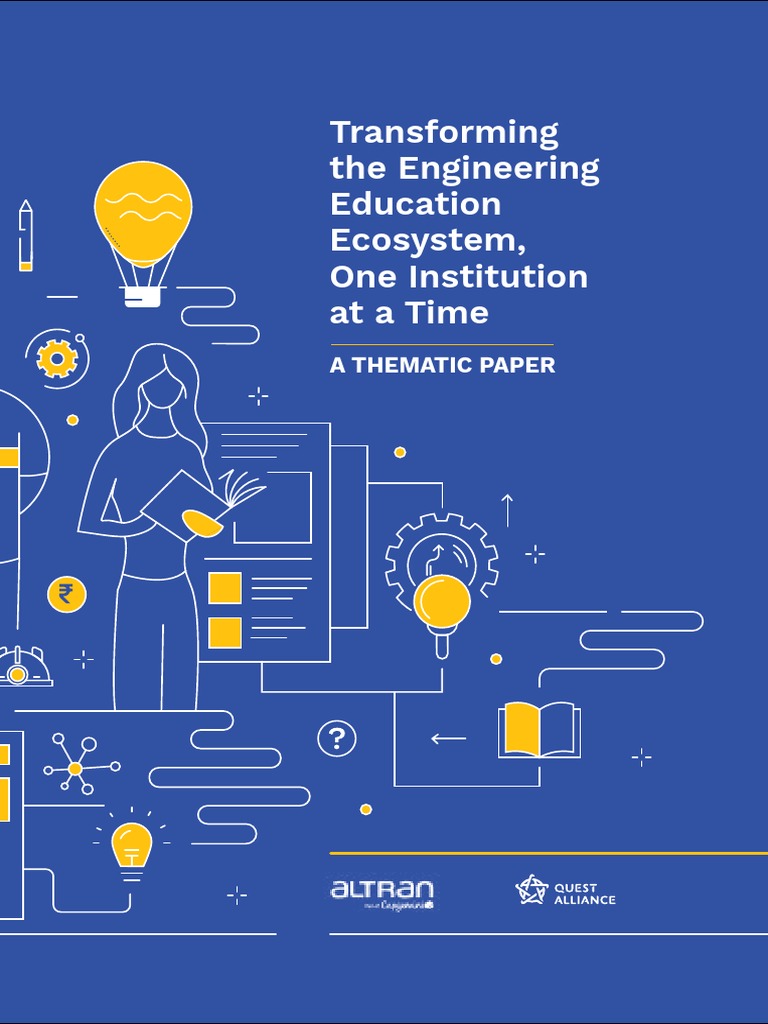 Transforming The Engineering Education Ecosystem Quest Alliance | PDF ...