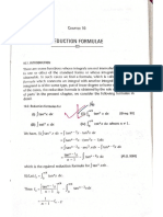 Reduction Formula Int