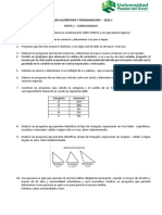 Parte 2 - Condicionales Condicionales: (Recuerda Usar La Estructura Condicional Si, SINO, SINO SI y Los Operadores Lógicos)