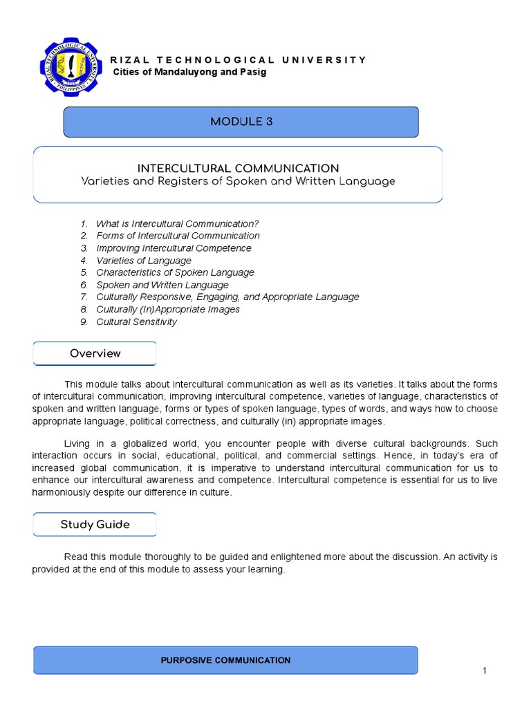 Intercultural Communication Insights | PDF | Cross Cultural ...