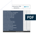 Estimación CRM Dynamics