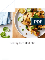 Healthy Keto Meal Plan: Page 1 of 28