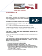 Devocional Miercoles 23 de Diciembre TEXTO: HEBREOS 1:8-14