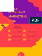 Mobile Restaurant: Marketing Plan