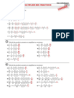 CF5 Multiplier Des Fractions CORRECTION