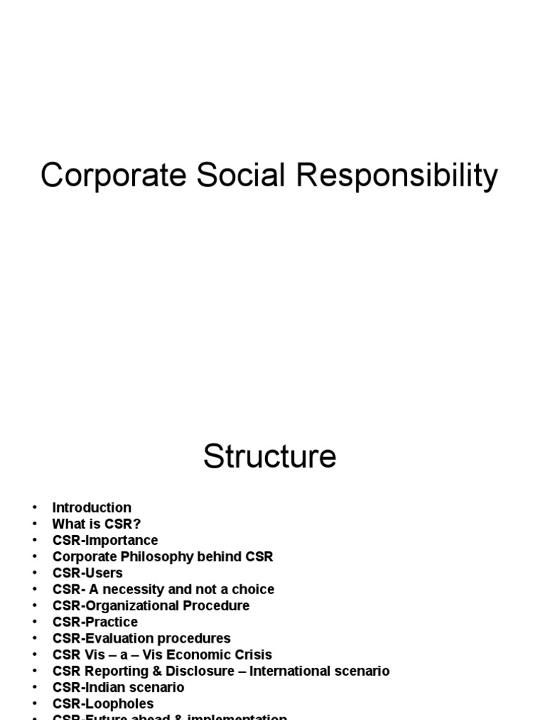 Understanding Corporate Social Responsibility | PDF